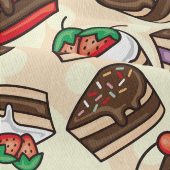 Strawberry Chocolate Cake Modern Jersey