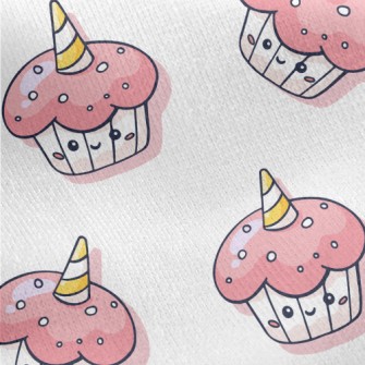 Special Shape Cake Jersey Backed Fleece