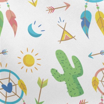 Colorful Dream Catcher With Ar Pongee