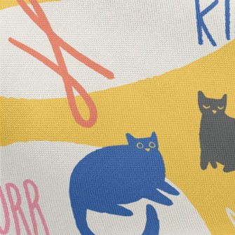 Artistic Kitten Pongee