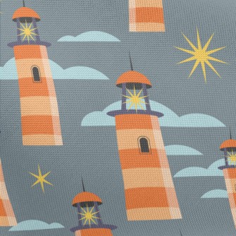 Guiding Lighthouse Pongee