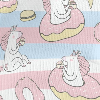 Cute Greedy Unicorn Stretch Jersey