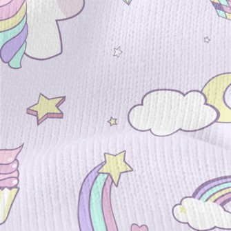 Colored Diamond Unicorn Stretch Jersey