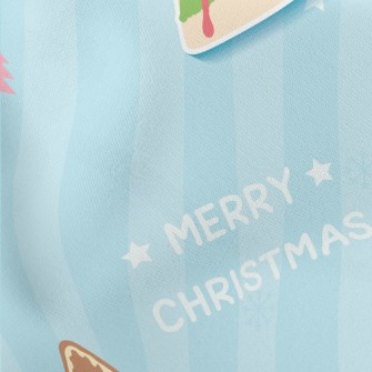 Christmas Snack Party Lightweight Cotton Poplin