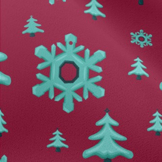 Giant Snowflake Christmas Tree Chiffon