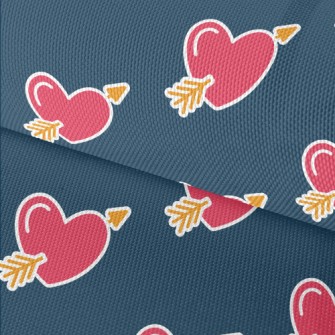 Creative Arrow Piercing Heart Waterproof Oxford