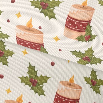 Christmas Candles Christmas Re Waterproof Oxford