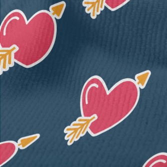 Creative Arrow Piercing Heart Terry