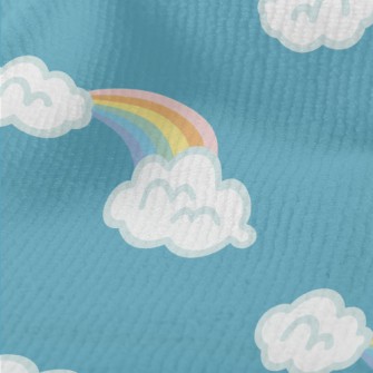 White Clouds And Rainbow Terry