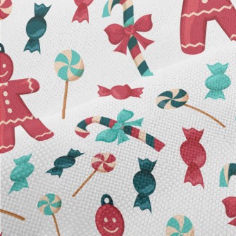 Gingerbread Man Decorated Cand Performance Linen