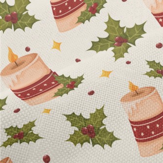 Christmas Candles Christmas Re Performance Linen