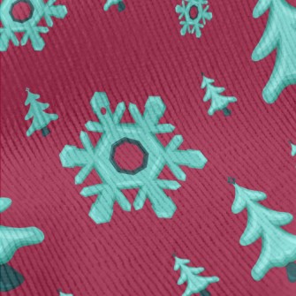 Giant Snowflake Christmas Tree Standard Corduroy