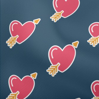 Creative Arrow Piercing Heart Dobby