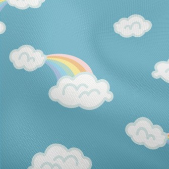 White Clouds And Rainbow Dobby