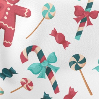 Gingerbread Man Decorated Cand Stretch Ponte