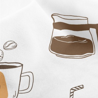Simple Coffee House Micro Fleece