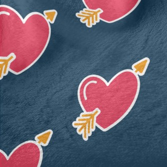 Creative Arrow Piercing Heart Minky