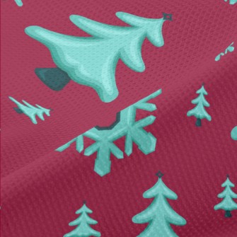 Giant Snowflake Christmas Tree Piqué