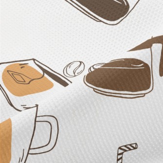 Simple Coffee House Piqué