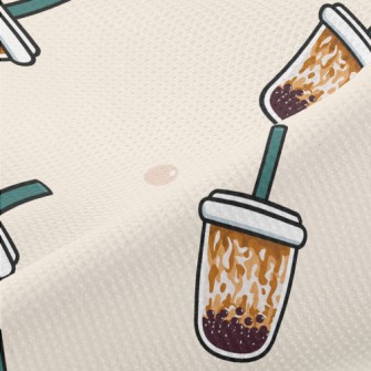 Brown Sugar Pearl Milk Tea Piqué