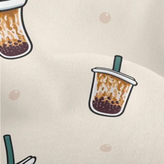 Brown Sugar Pearl Milk Tea Lightweight Performance Linen