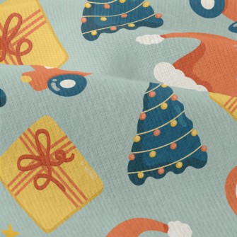 Santa Hat Christmas Tree Modern Jersey