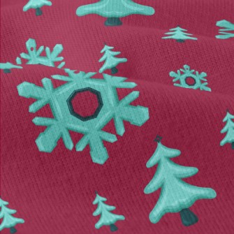 Giant Snowflake Christmas Tree Modern Jersey