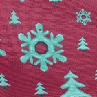 Giant Snowflake Christmas Tree Pongee