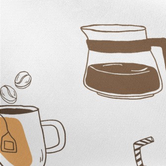 Simple Coffee House Pongee
