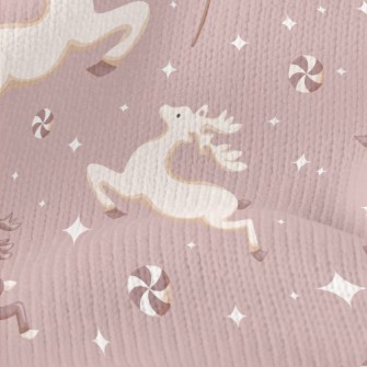 Flying Christmas Reindeer Stretch Jersey