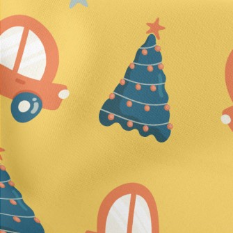 Lively Car Lightweight Cotton Poplin