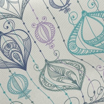 Water Drop Decoration Twill