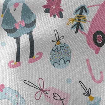 Santa Gift Waterproof Canvas