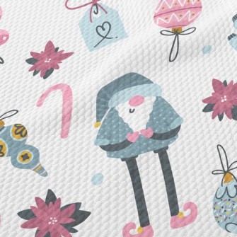 Santa Gift Birdseye Piqué