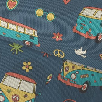 Bus Tour Waterproof Oxford