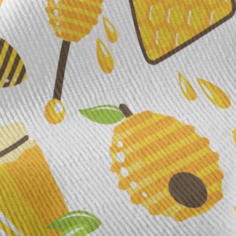 Bees Collecting Honey Standard Corduroy