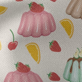 Colorful Fruit Jelly Waterproof Canvas