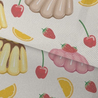 Colorful Fruit Jelly Waterproof Oxford