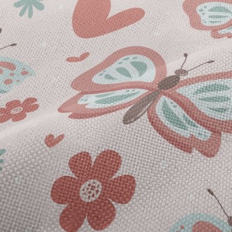 Beautiful And Generous Butterf Performance Linen
