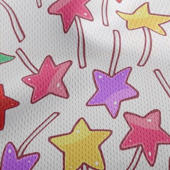 Magic Star Candy Athletic Mesh Flat Back