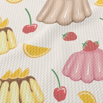 Colorful Fruit Jelly Birdseye Piqué
