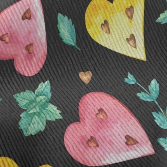 Gradient Emoticon Heart Standard Corduroy