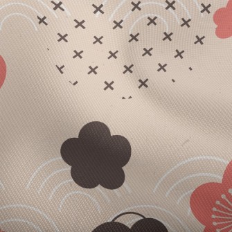 Chinese Style Plum Blossom Dobby