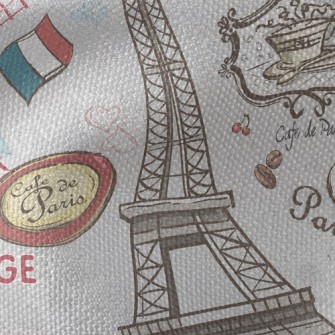 Eiffel Tower, Paris, France Waterproof Canvas