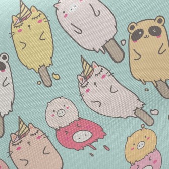 Animal Ice Cream Twill