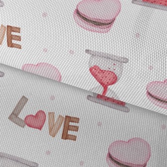 Heart Macaron Hourglass Waterproof Oxford