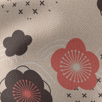 Chinese Style Plum Blossom Waterproof Canvas