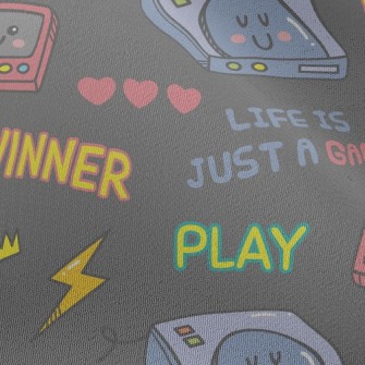Retro Video Games Chiffon