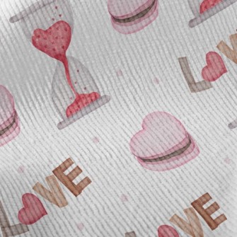 Heart Macaron Hourglass Standard Corduroy