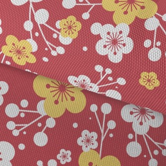 Pure Plum Blossom Waterproof Oxford